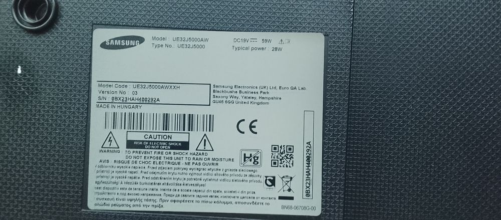 Sprzedam telewizor Samsung 32