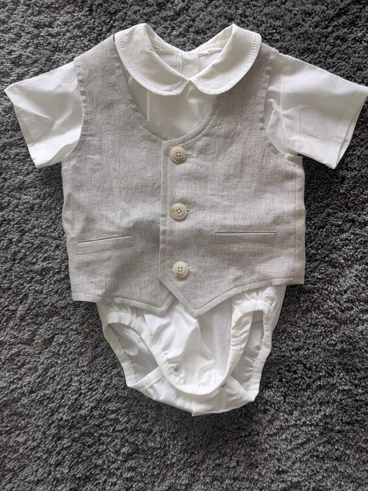 Ubranko na chrzest Petite Maison r.80