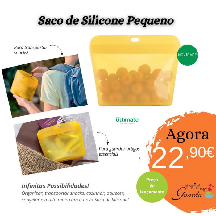 Sacos de Selicone - tupperware