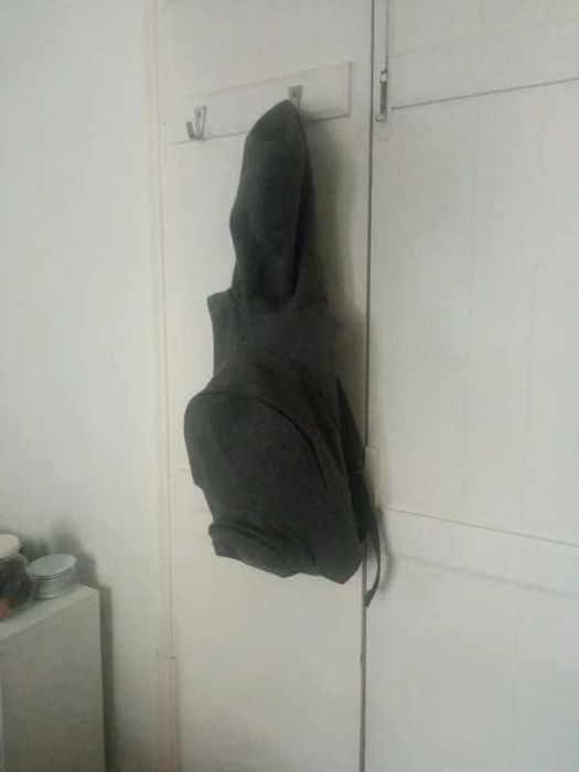 Mochila com capuz em Burel