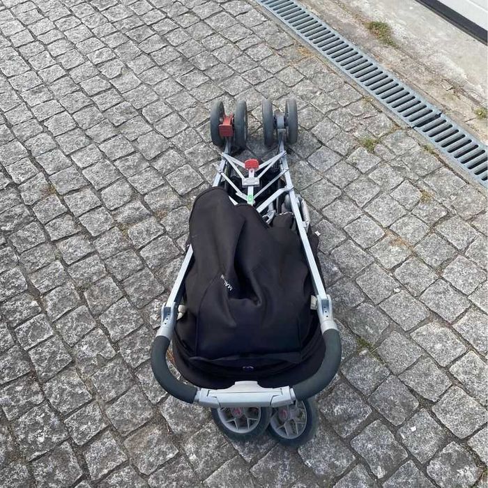 Carrinho de bebé Maclaren XLR + alcofa