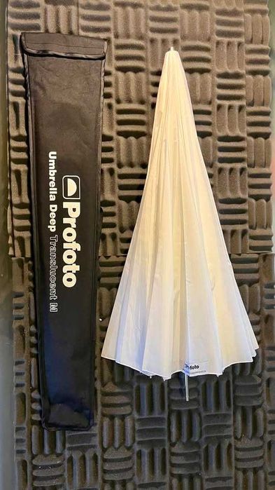 Sombrinha Profoto Deep M 105cm Translucida/ Translucid - fotografia