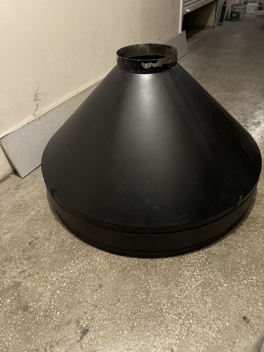 Витяжний зонт круглий