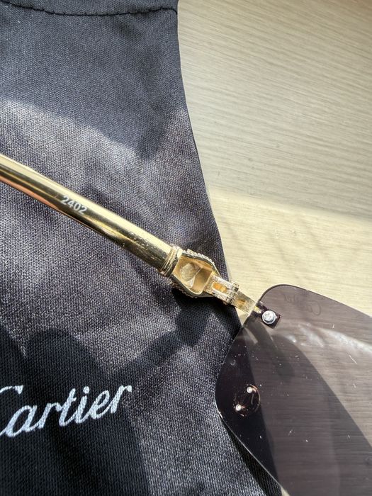 Okulary Cartier ciemne NOWE