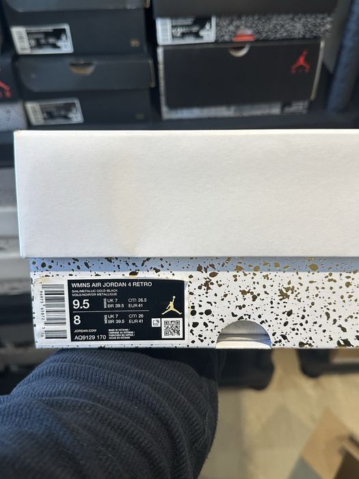 Jordan 4 Retro Metallic Gold