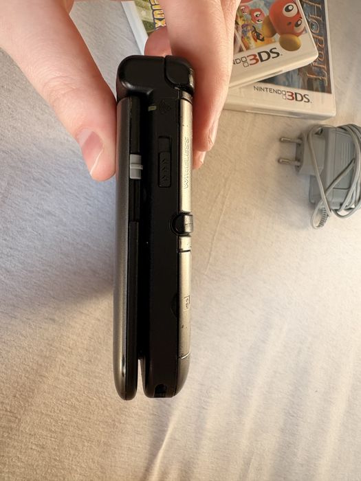 Nintendo 3ds XL czarno szary