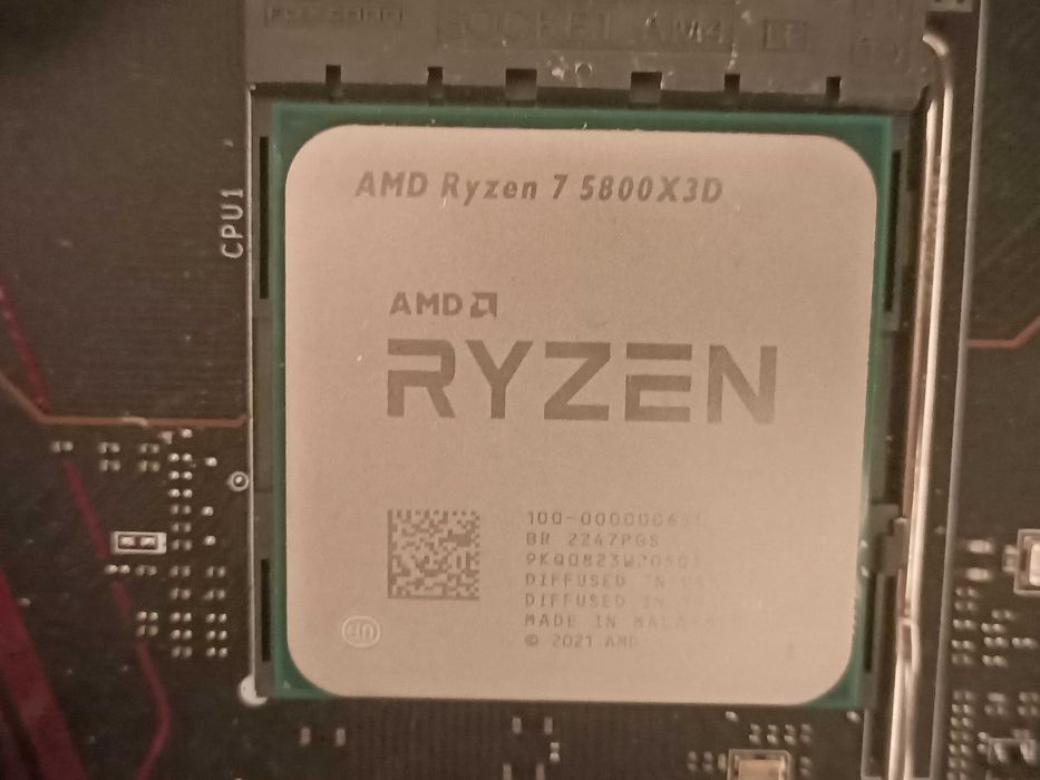 Procesor AMD Ryzen 7 5800 X3D AM4 Używany Sprawny