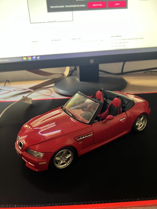 Bmw M Roadster Burago 1/18