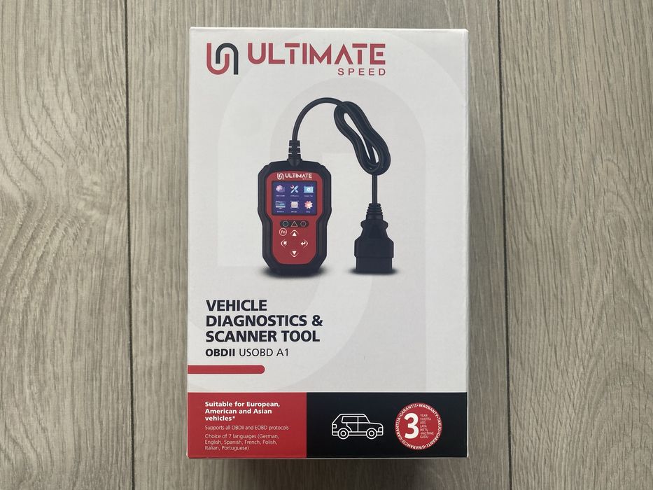 Nowy Tester diagnostyczny OBDII Ultimate Speed USOBD A1