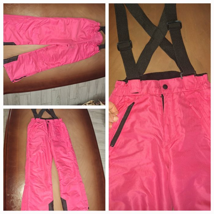 Лижні штани для дівчинки на вік  від 6 до 12 років