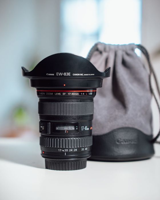 Objetiva Canon EF 17-40MM F/4L USM