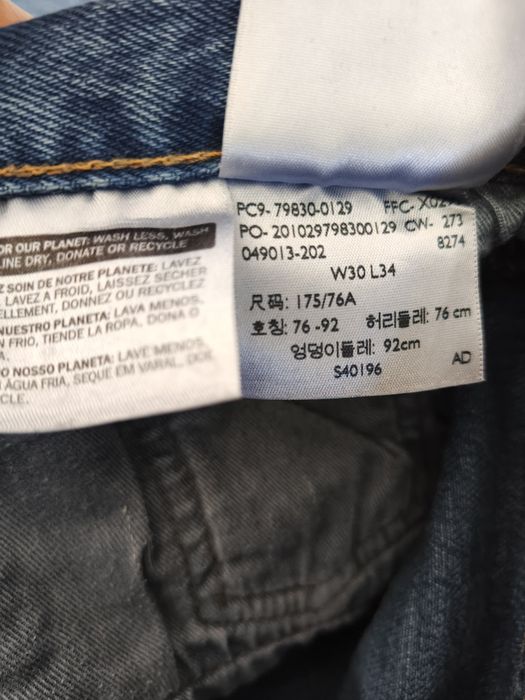 Oryginalne Levi Strauss 501