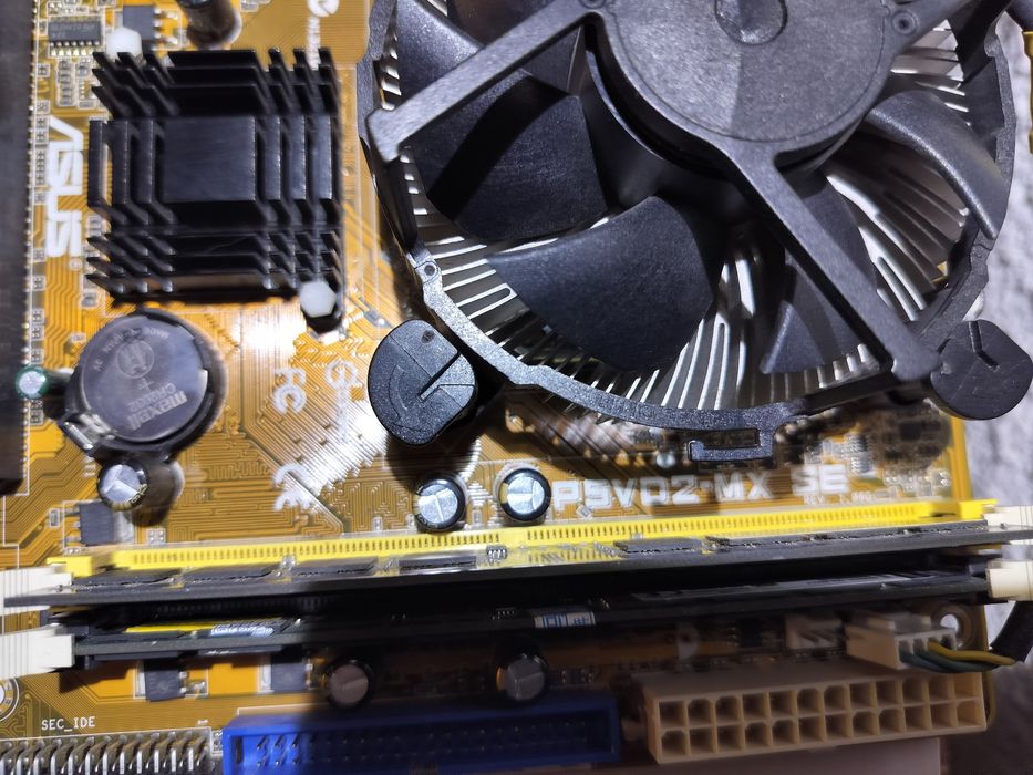 Bundle 775 Board, CPU,  RAM e dissipador