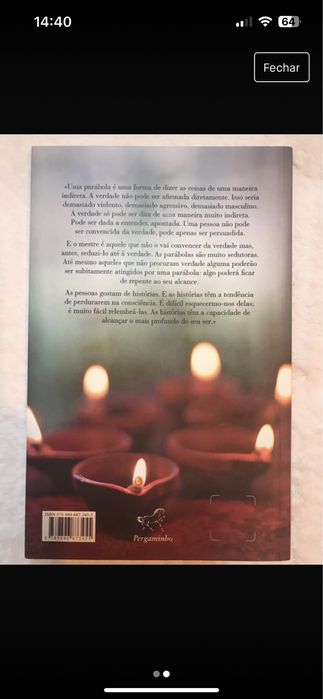 Livro - Candeias de Barro - Osho