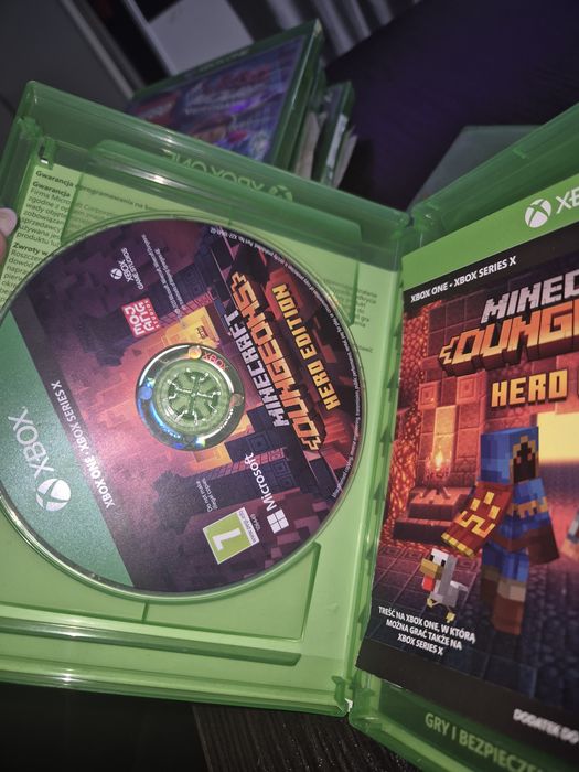 Płyta do xboxa minecraft dumgeons