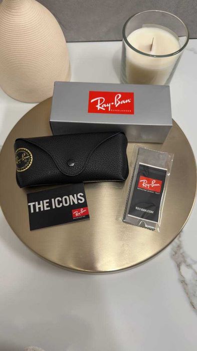 Ray-Ban RB3447 001 Round Metal Оригінал / Рей Бен раунди оригинал