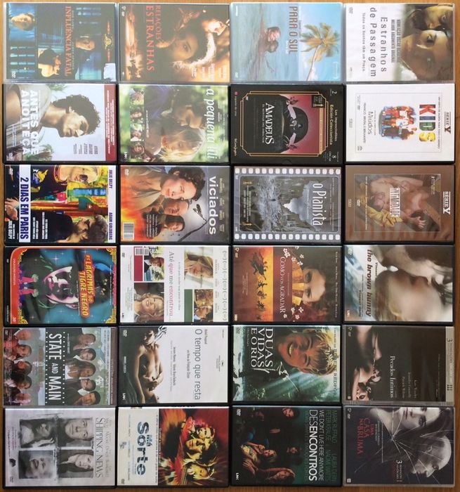 The brown bunny,Amadeus,O pianista,Má sorte,Viciados