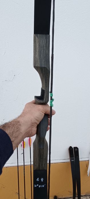 2 em 1 Arco tradicional tiro/ caça  30 e 55 libras