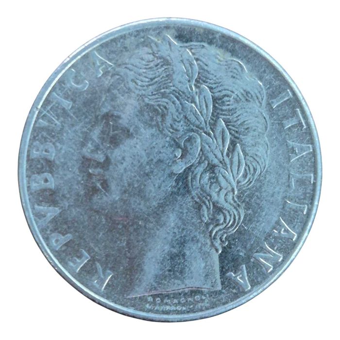 Itália. Moeda 100 liras 1978