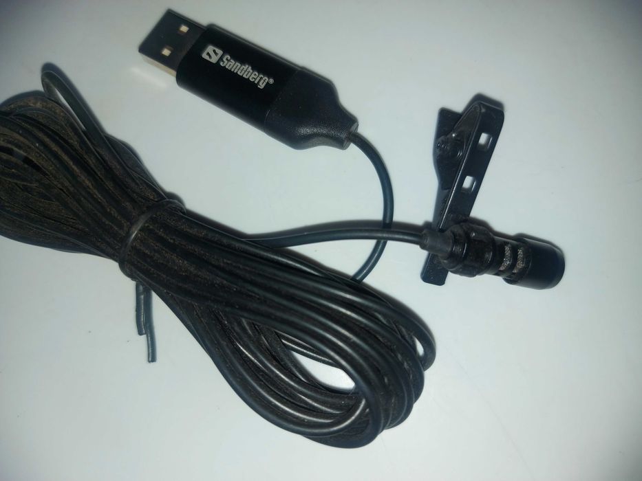 Mały Mikrofon Sandberg Streamer USB Clip model 126-40