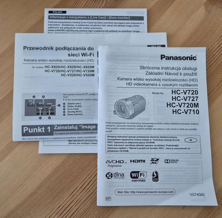 Kamera Panasonic HC-V720