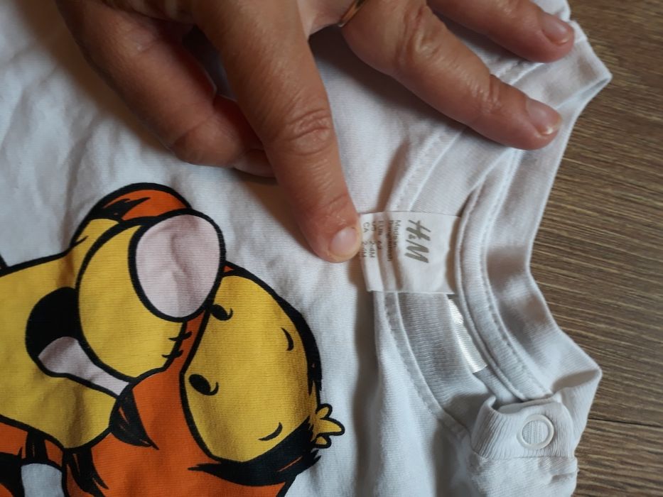 Zestaw t-shirt i leginsy tygrysek