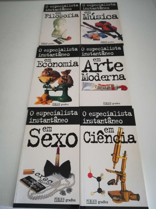 livro -  O especialista instantâneo - 6 volumes
