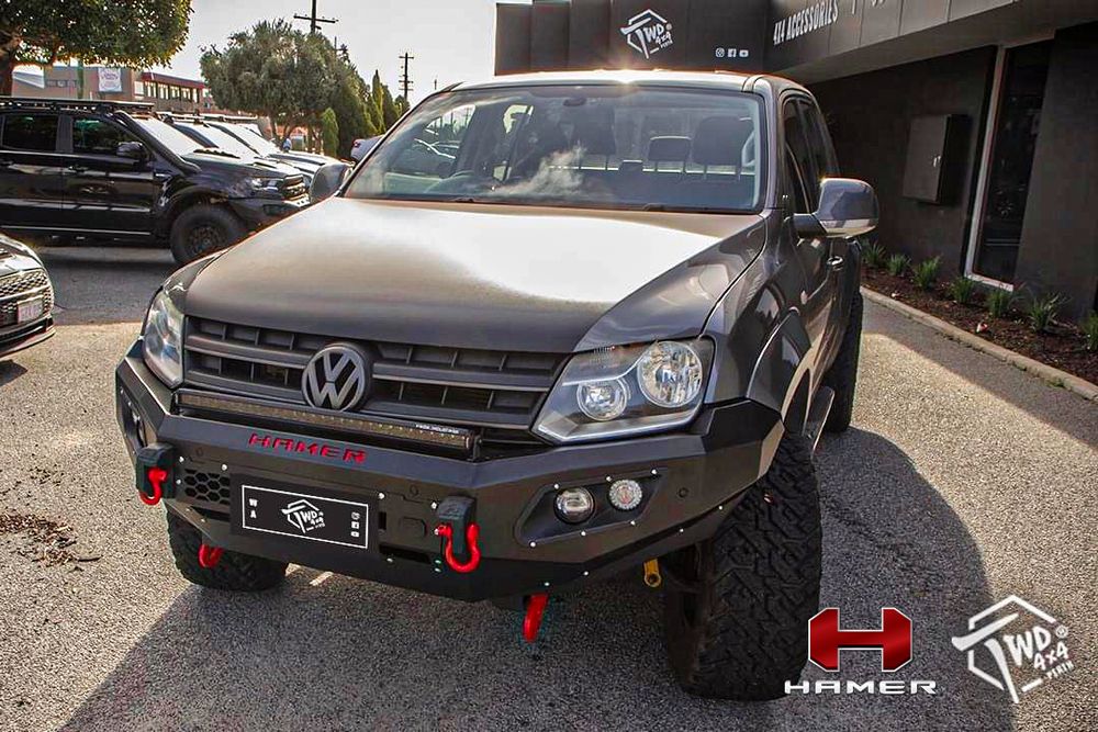 Zderzak przedni stalowy Offroad HAMER King Volkswagen Amarok 2010-2021