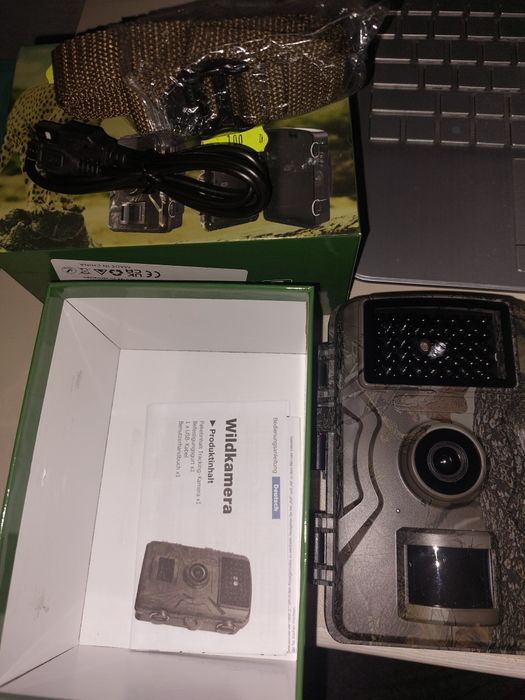 Fotopułapka, kamera, aparat