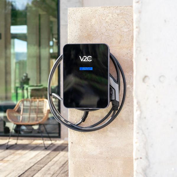 Carregador wallbox V2C TrIfasico e Monofasico balanceamento de carga