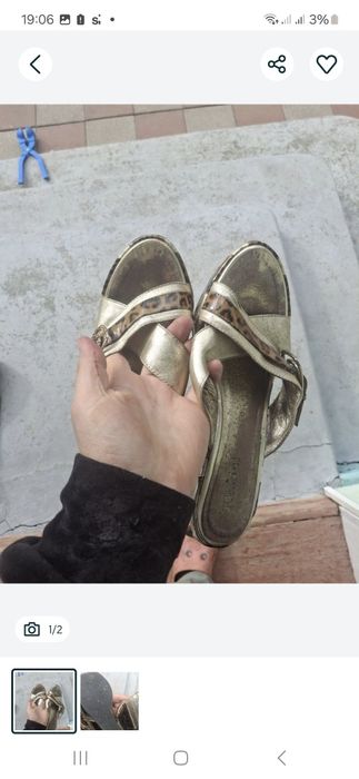 Шльопанці босоніжки 39