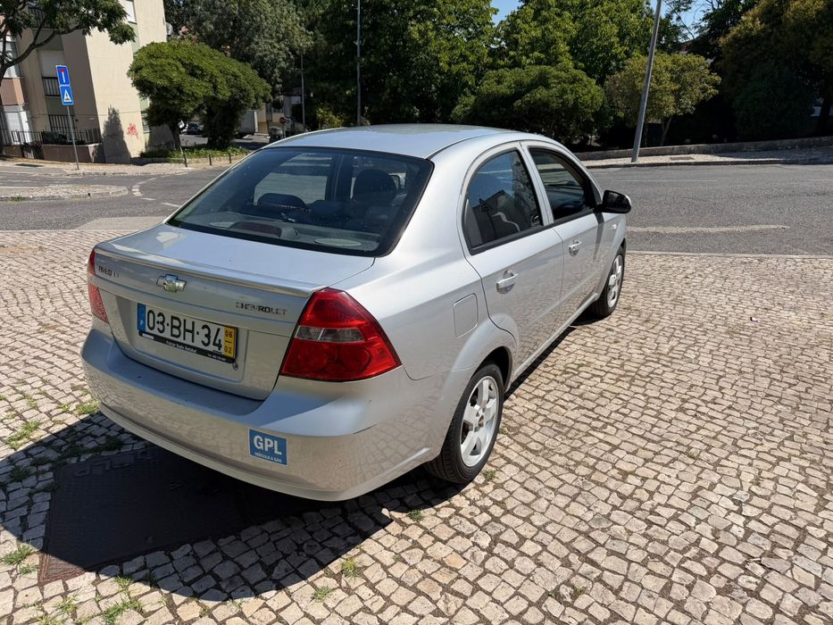 Chevrolet Aveo GPL gasolina aceito retomas