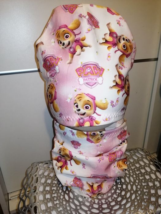 Promocja! Komplet wiosenny czapka i komin paw patrol