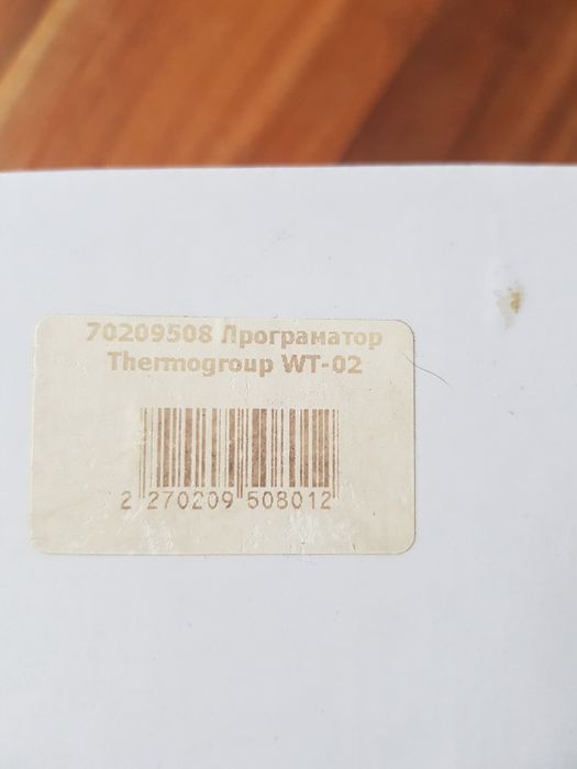 терморегулятор termogroup wt 02 wireless  programmator  приймач
