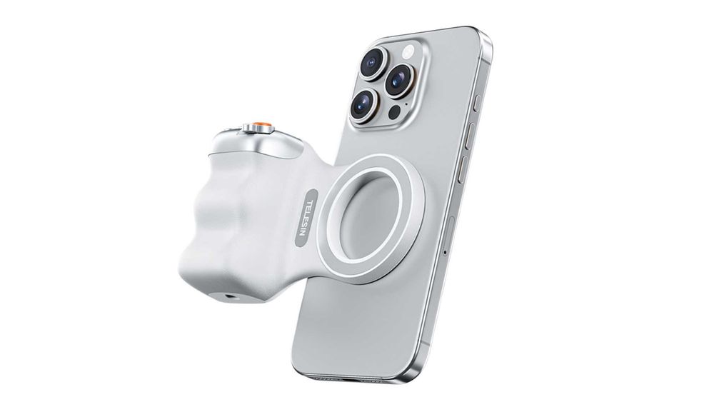 Telesin Fun Shot Magnetic Grip 2 | Bluetooth | MagSafe | Novo