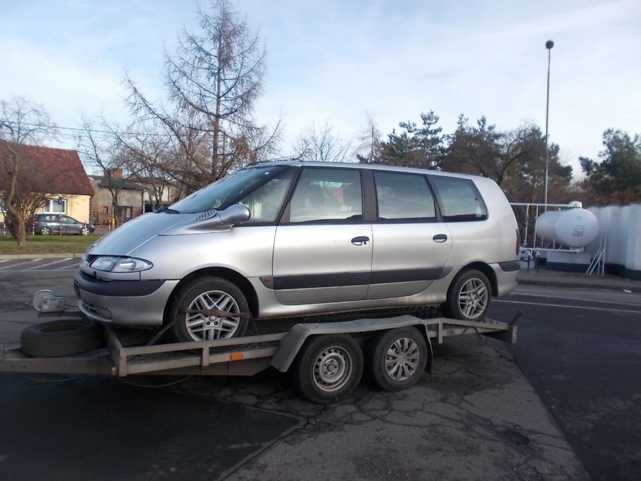 Renault Espace,2,0 DCI,przeznaczony na części,kolor srebrny,ksenony