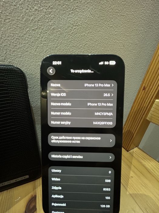 iPhone 13 Pro Max 128 GB Alpine Green | Kondycja baterii 100% | Komplet