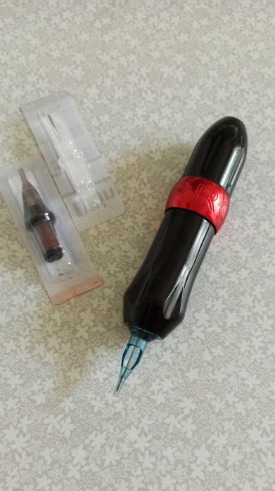 тату машинка (пэн) Rocket bl/red