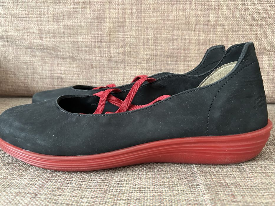 Loints of holland шкіряні туфлі мокасини балетки 42 р