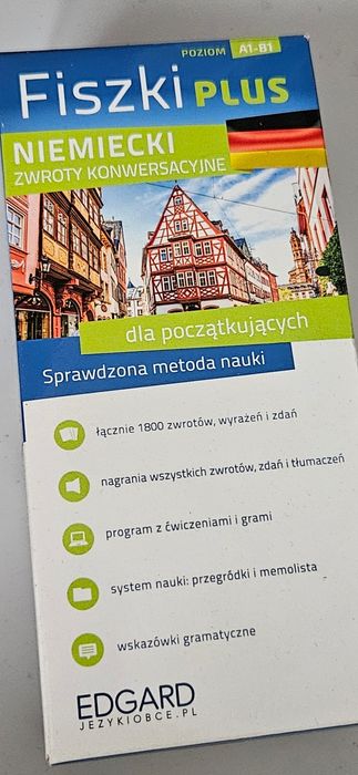 Niemiecki fiszki dla początkujących Edgard języki obce