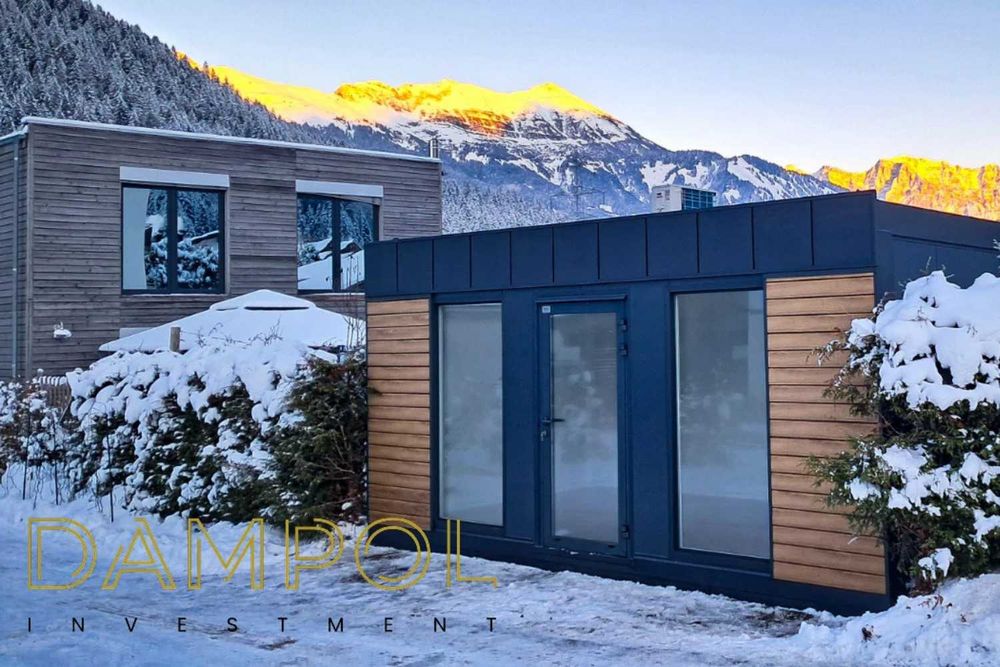 Pawilon / kontener 600×300 - gotowy punkt usługowy i biuro