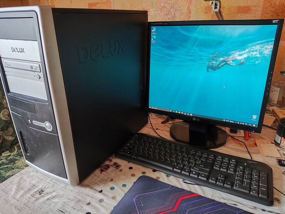 Комп'ютер у зборі: Athlon 6000+ / 5GB / 9800GT / 550W + Монітор LG 19"
