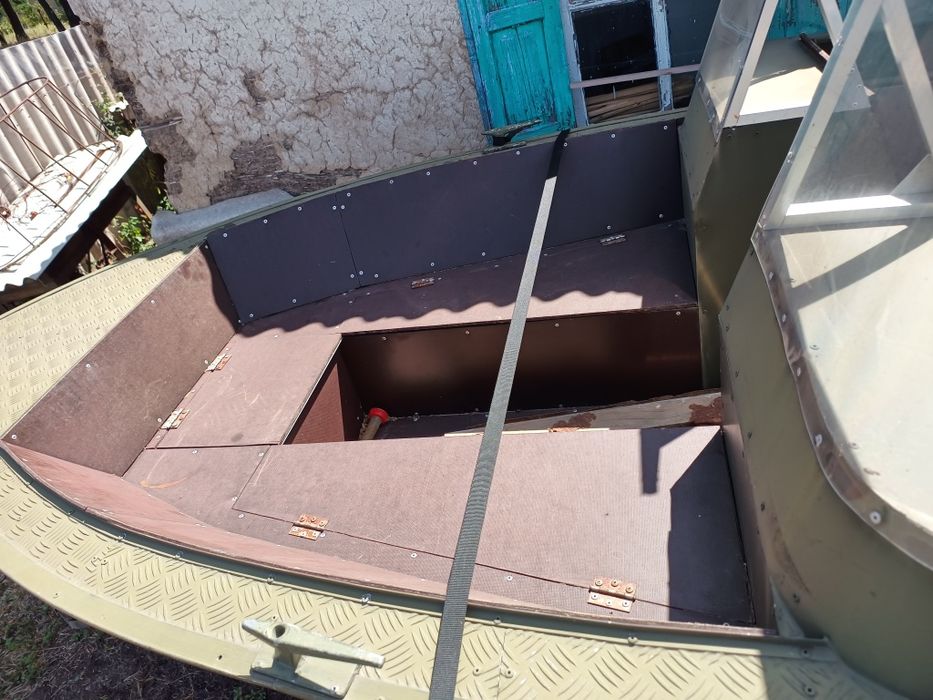 Лодка з лафетом. Прогрес4