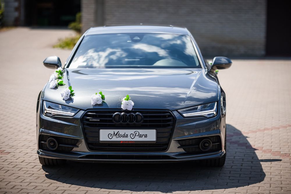 ZAPISY 2026/2027 Wynajmę auto Audi A7 C7 S-line do ślubu/wesela LU