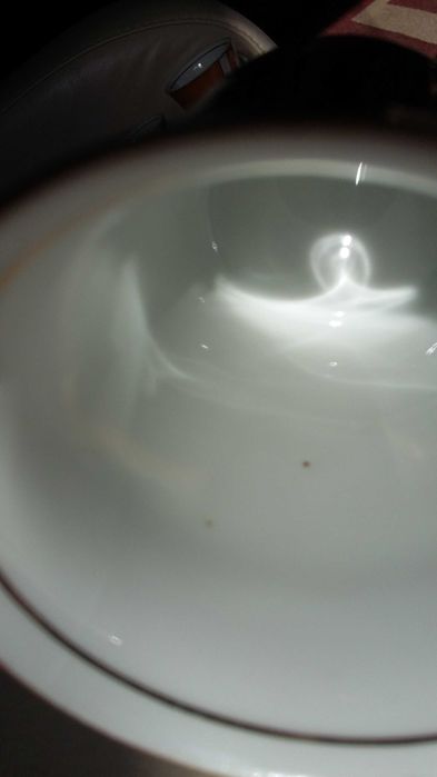 1960 r. Porcelanowa filiżanka z serwisu Ćmielów Krokus W. Potacki