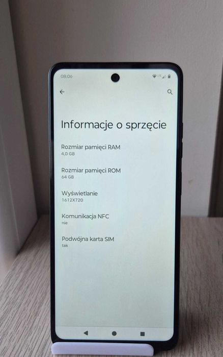 Motorola Moto G04 4/64 GB 6,56" 90 Hz 16 Mpx 5000 mAh dual SIM