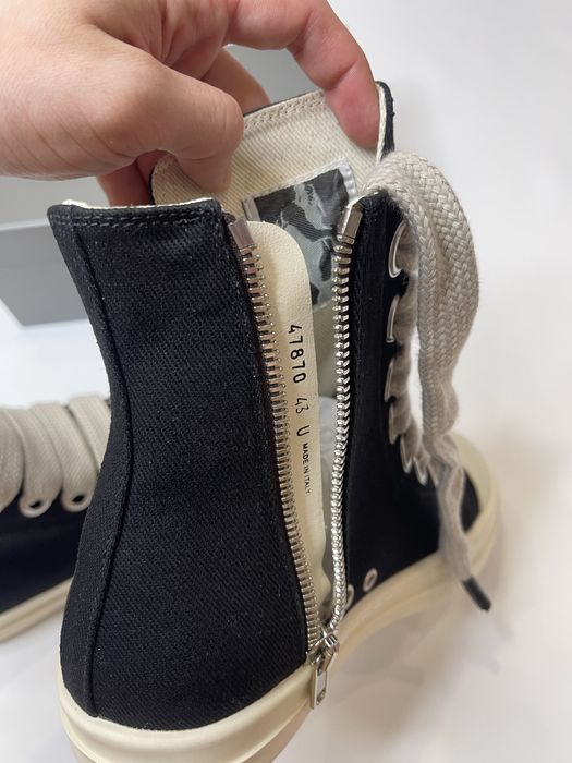 Кеди Rick Owens Ramones Jumbo High/DRKSHDW/size 41,42,43,44/якість 1:1