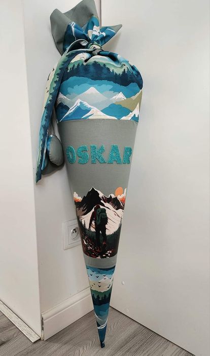 Tyta róg obfitości dla pierwszoklasisty  handmade