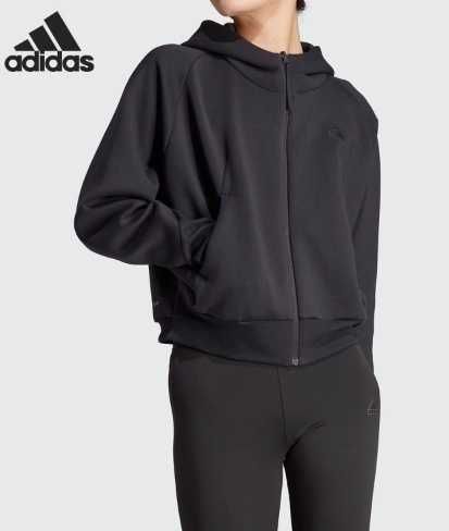 Толстовка жіноча Adidas Z.N.E. Full-Zip Black IN5128
