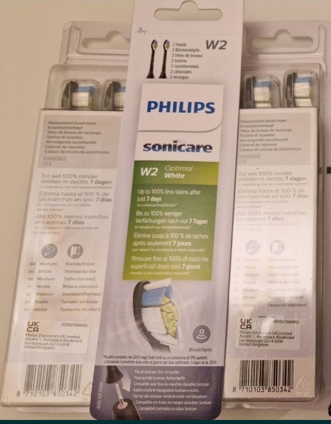 Оригинальные насадки Philips Sonicare пачка 2шт 450грн: 450 грн ...